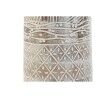 Vaso Home ESPRIT Bianco Naturale Legno di mango Coloniale 15 x 15 x 22,5 cm