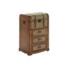 Cassettiera Home ESPRIT Verde Multicolore Tropicale 45 x 35 x 71,5 cm