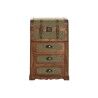 Cassettiera Home ESPRIT Verde Multicolore Tropicale 45 x 35 x 71,5 cm