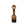 Vaso Home ESPRIT Marrone Cristallo Moderno 12,5 X 12,5 X 43,5 cm