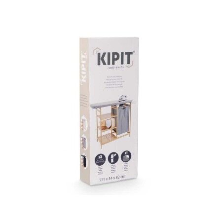 Asse da Stiro Kipit 1443FL BAMBOO.1 Crema Stoffa Bambù