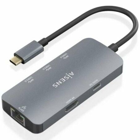 Dockstation Aisens ASUC-6P019-GR Grigio