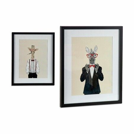 Quadro Multicolore Truciolare 43 x 3 x 53 cm (6 Unità)