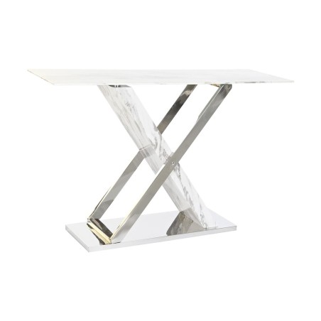Ingresso DKD Home Decor Bianco Grigio Argentato 120 x 40 x 75 cm