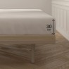Lenzuolo con angoli aderenti Happy Home Mix Colors Lino Matrimoniale