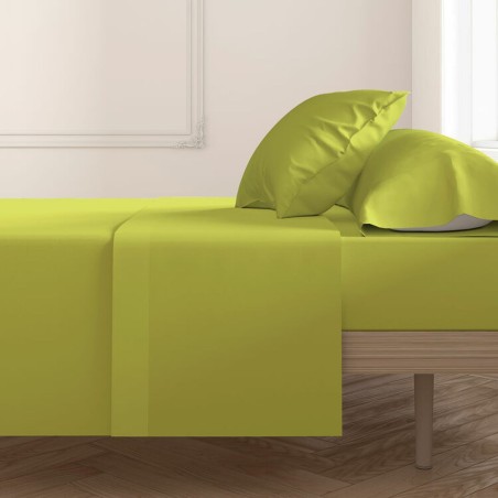Lenzuolo Superiore Happy Home Mix Colors Pistacchio Piazza e mezza
