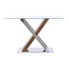Ingresso DKD Home Decor Trasparente Argentato Marrone scuro 120 x 40 x 75 cm