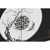 Mobile TV DKD Home Decor Nero Orientale Bianco Dorato Bianco/Nero Metallo Abete Legno MDF 130 x 26 x 51 cm