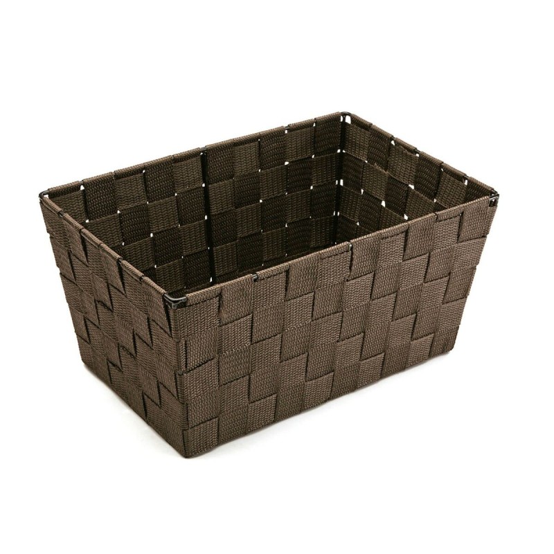 Cestino Multiuso Versa 20 x 15 x 30 cm Cioccolato Cestino Multiuso Versa 20 x 15 x 30 cm Cioccolato