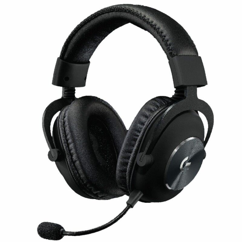 Auricolari con Microfono Gaming Logitech 981-000907 Nero Auricolari con Microfono Gaming Logitech 981-000907 Nero