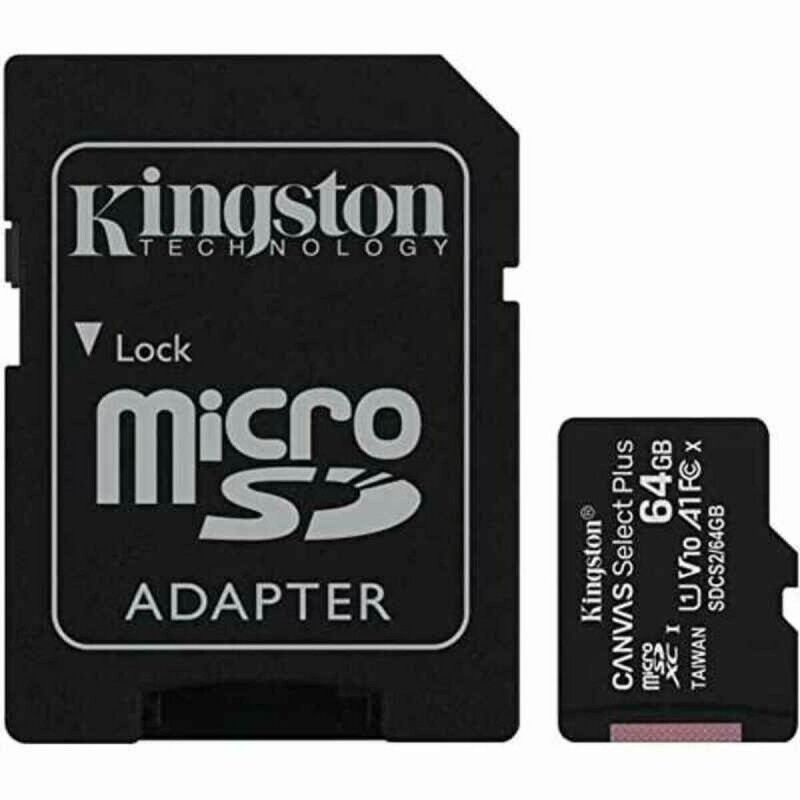 Scheda Micro SD Kingston SDCS2/64GB 64GB