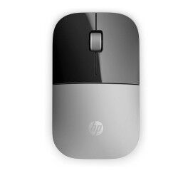 Mouse senza Fili HP X7Q44AAABB Argentato 1200 DPI Nero Grigio