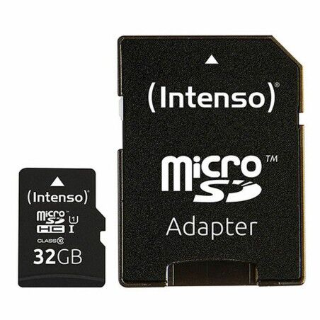 Scheda Di Memoria Micro SD con Adattatore INTENSO 32 GB 32 GB