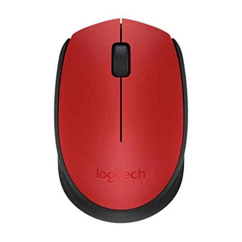 Mouse senza Fili Logitech 910-004641 1000 dpi Rosso Nero/Rosso
