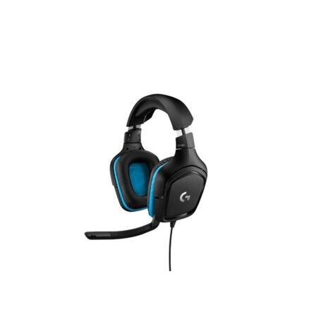 Auricolari con Microfono Gaming Logitech G432 Nero