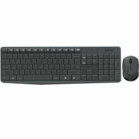 Tastiera e Mouse Wireless Logitech 920-007919 Spagnolo Qwerty in Spagnolo QWERTY
