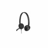 Auricolari con Microfono Logitech 981-000475           USB 1,8 m Nero