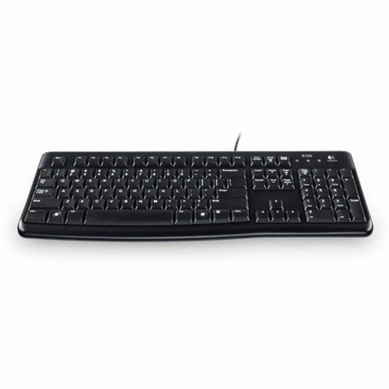 Tastiera Logitech 920-002641 Nero Qwerty in Spagnolo QWERTZ Ceco