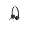 Auricolari con Microfono Logitech 981-000475           USB 1,8 m Nero