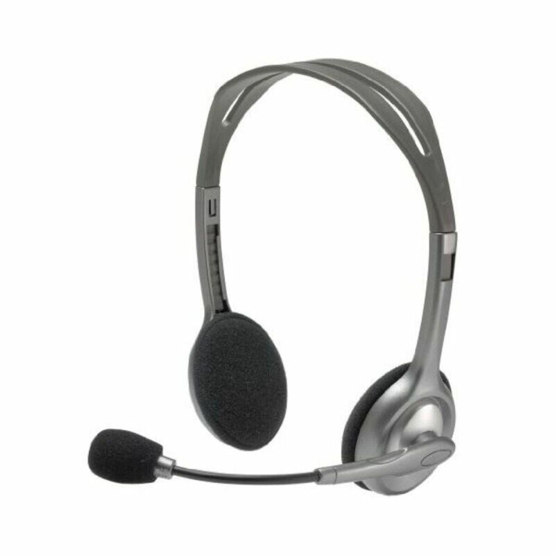 Auricolari con Microfono Logitech 981-000271           2 x Jack 1,4 m