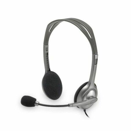 Auricolari con Microfono Logitech 981-000271           2 x Jack 1,4 m