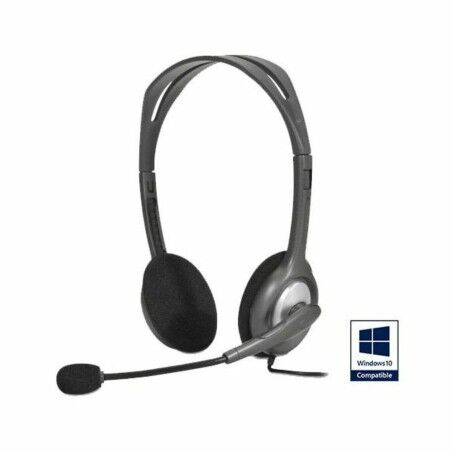 Auricolari con Microfono Logitech 981-000271           2 x Jack 1,4 m