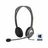 Auricolari con Microfono Logitech 981-000271           2 x Jack 1,4 m