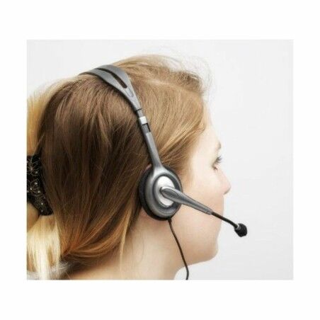 Auricolari con Microfono Logitech 981-000271           2 x Jack 1,4 m