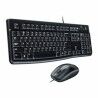 Tastiera e Mouse Ottico Logitech MK120 Nero Spagnolo Qwerty in Spagnolo