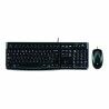 Tastiera e Mouse Ottico Logitech MK120 Nero Spagnolo Qwerty in Spagnolo