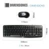 Tastiera e Mouse iggual COM-CK-BASIC QWERTY USB
