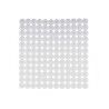 Tappetino Antiscivolo da Doccia Trasparente PVC 54 x 54 x 1 cm (6 Unità)