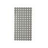 Tappetino Antiscivolo da Doccia Grigio PVC 68 x 36 x 1 cm (6 Unità)
