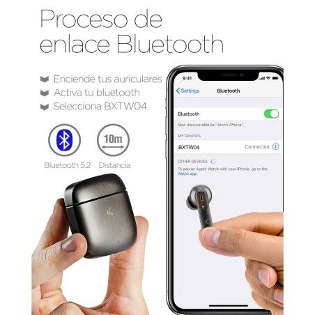 Auricolari Bluetooth KSIX Spark