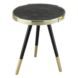 Tavolo aggiuntivo DKD Home Decor Cristallo Acciaio (42,5 x 42,5 x 48 cm)