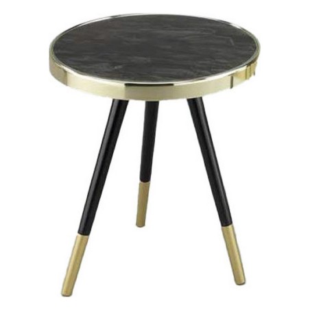 Tavolo aggiuntivo DKD Home Decor Cristallo Acciaio (42,5 x 42,5 x 48 cm)