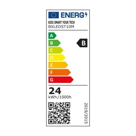 Strisce LED KSIX 1 24W Nero B (10 m)