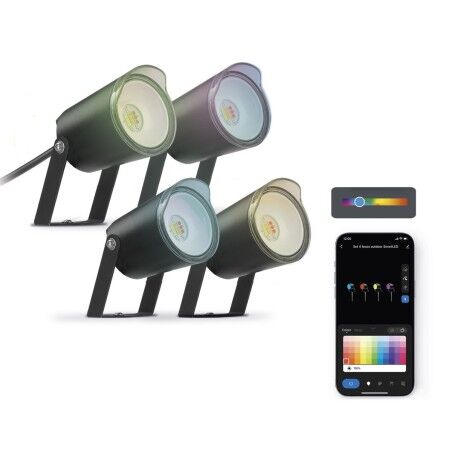 Faretto LED KSIX SmartLED Nero (3000K)