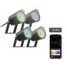 Faretto LED KSIX SmartLED Nero (3000K)