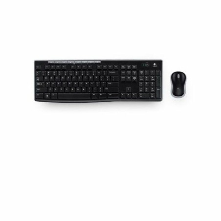 Tastiera e Mouse Ottico Logitech 920-004513 2,4 GHz Nero Spagnolo Qwerty in Spagnolo QWERTY