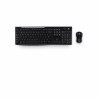 Tastiera e Mouse Ottico Logitech 920-004513 2,4 GHz Nero Spagnolo Qwerty in Spagnolo QWERTY