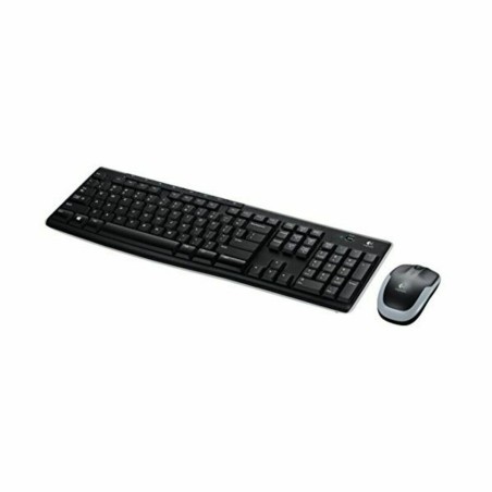 Tastiera e Mouse Ottico Logitech 920-004513 2,4 GHz Nero Spagnolo Qwerty in Spagnolo QWERTY
