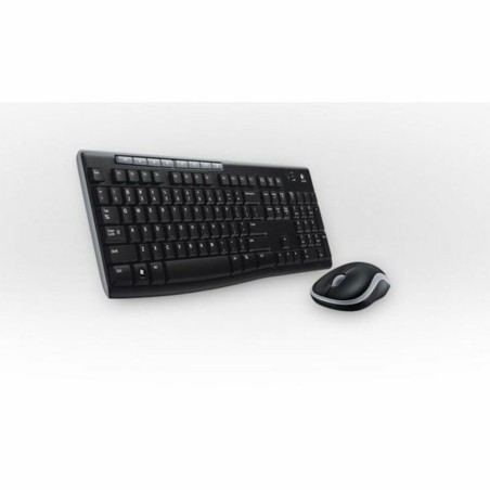 Tastiera e Mouse Ottico Logitech 920-004513 2,4 GHz Nero Spagnolo Qwerty in Spagnolo QWERTY