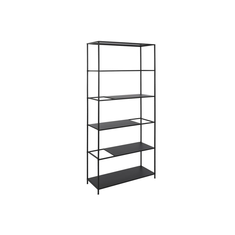 Scaffale DKD Home Decor Nero Metallo 80 x 30 x 175 cm (1) Scaffale DKD Home Decor Nero Metallo 80 x 30 x 175 cm (1)