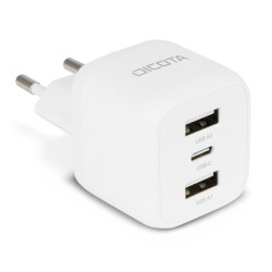 Caricabatterie da Parete Dicota D32069 Bianco 32 W