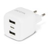 Caricabatterie da Parete Dicota D32069 Bianco 32 W