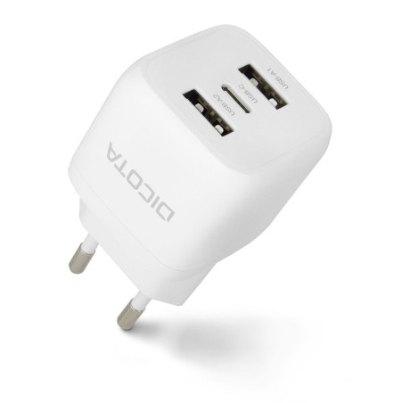 Caricabatterie da Parete Dicota D32069 Bianco 32 W