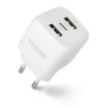 Caricabatterie da Parete Dicota D32069 Bianco 32 W