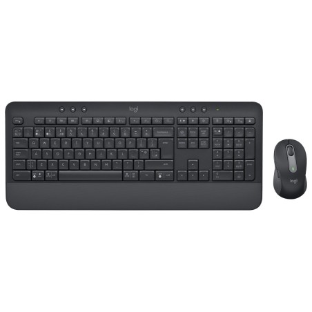 Tastiera e Mouse Wireless Logitech MK650 Grafite Inglese QWERTY
