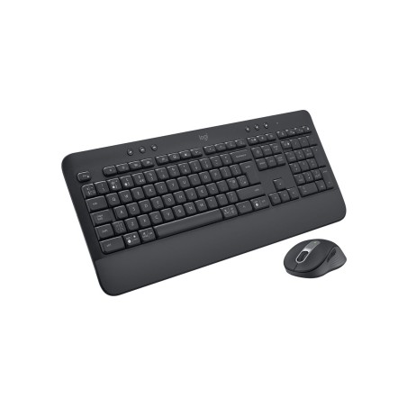 Tastiera e Mouse Wireless Logitech MK650 Grafite Inglese QWERTY